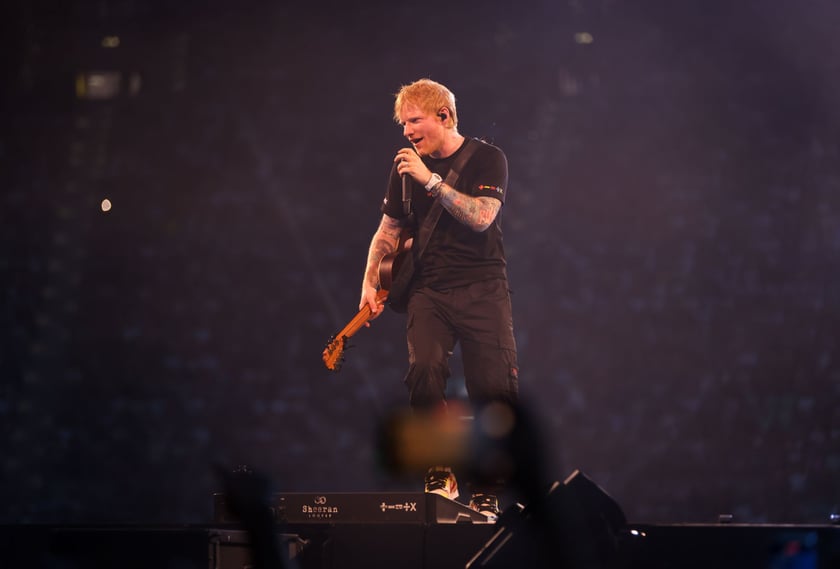 Ed Sheeran - koncert na Tarczyński Arenie we Wrocławiu, 15 sierpnia