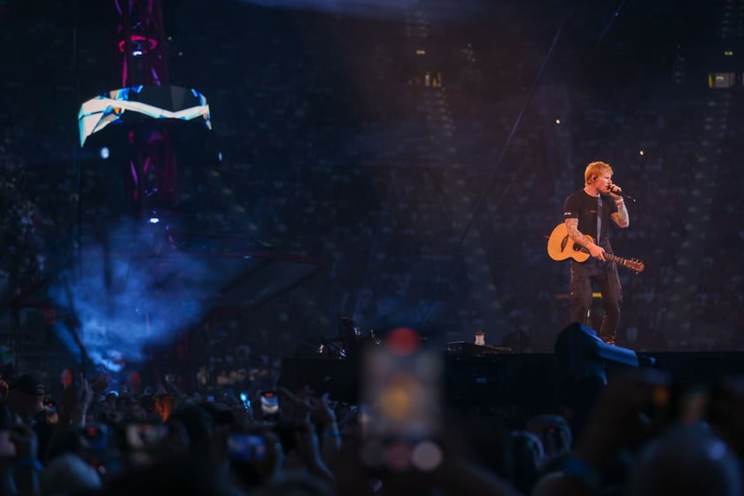 Ed Sheeran - koncert na Tarczyński Arenie we Wrocławiu, 15 sierpnia