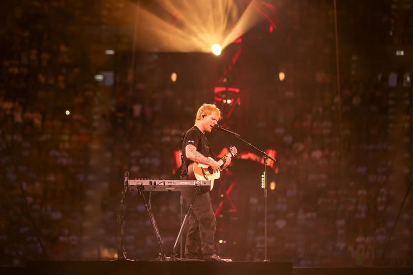 Ed Sheeran - koncert na Tarczyński Arenie we Wrocławiu, 15 sierpnia