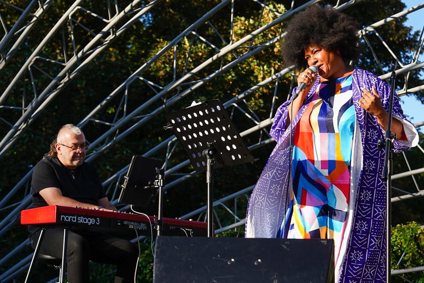 Koncert z cyklu Muzyczne Parki Wrocławia - Sępolno, Emose Uhunmwangho, 24 sierpnia