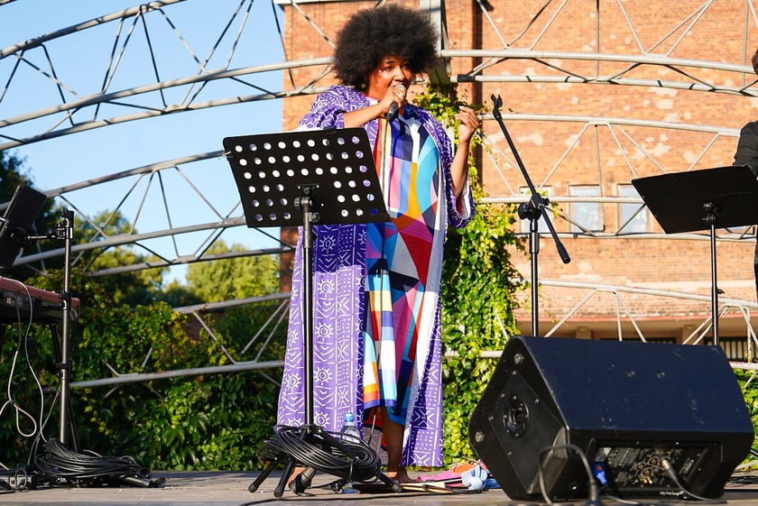 Koncert z cyklu Muzyczne Parki Wrocławia - Sępolno, Emose Uhunmwangho, 24 sierpnia