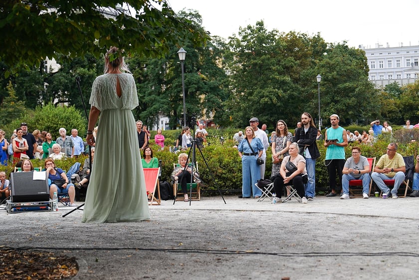 Justyna Woźniak: Koncert Muzyczne Parki Wrocławia
