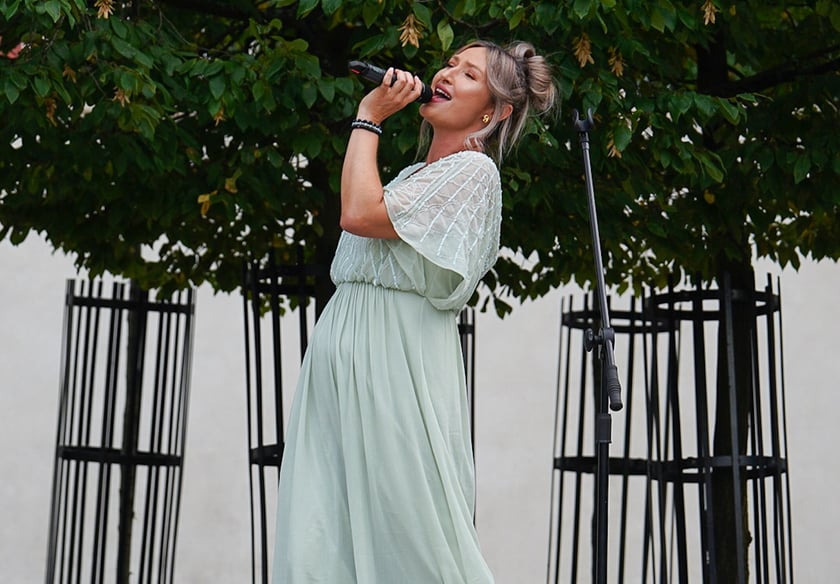 Justyna Woźniak: Koncert Muzyczne Parki Wrocławia