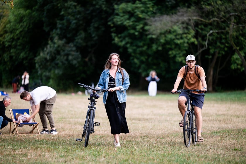 Koncert Kasi Pakosy i Roberta Jarmużka w parku Grabiszyńskim, 5 września 2025