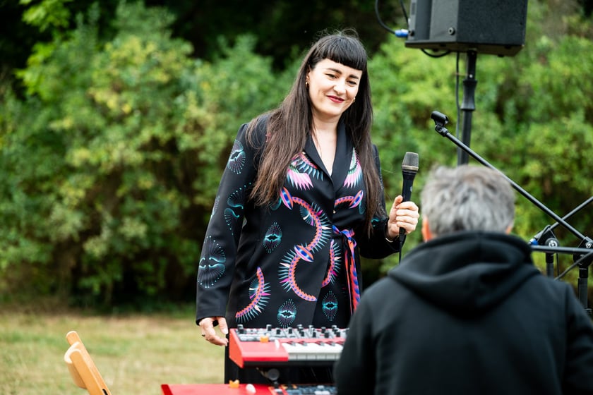 Koncert Kasi Pakosy i Roberta Jarmużka w parku Grabiszyńskim, 5 września 2025