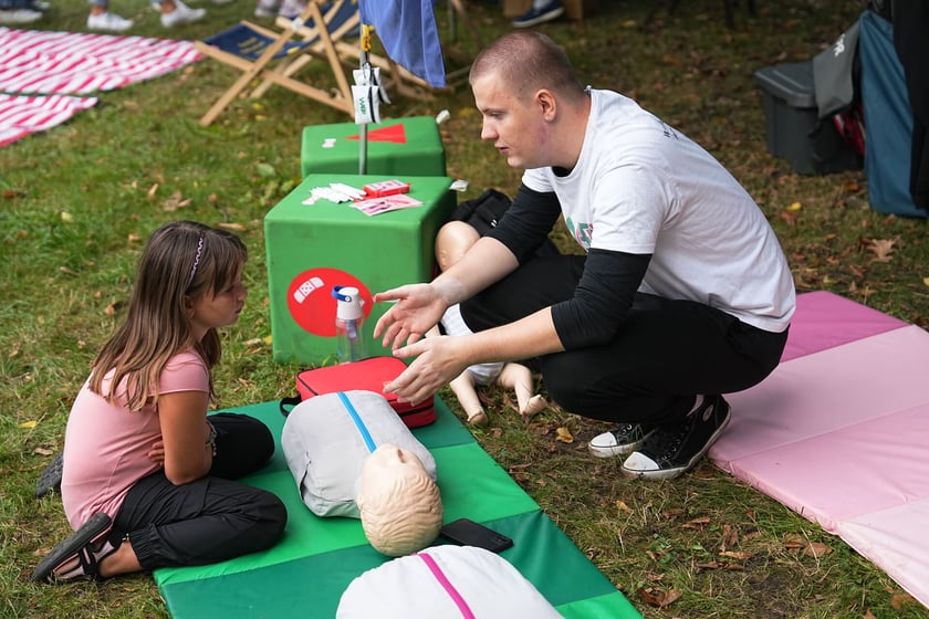 Festyn z okazji 10. rocznicy Parków ESK, 7 września 2025. park Południowy