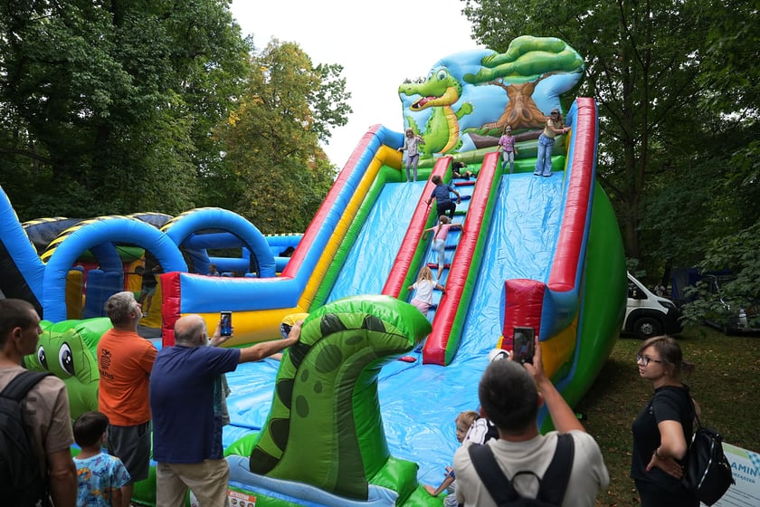 Festyn z okazji 10. rocznicy Parków ESK, 7 września 2025. park Południowy