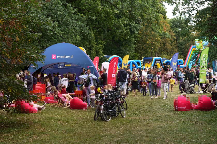 Festyn z okazji 10. rocznicy Parków ESK, 7 września 2025. park Południowy