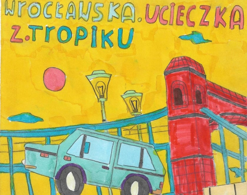 Jedna z prac Kuby Plączkowskiego pokazywana wcześniej na wystawie w galerii BWA Wrocław Główny