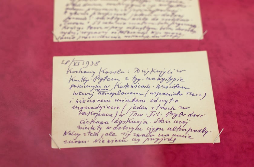 Eksponaty na jednodniowej wystawie  „O! Witkacy” w 86. rocznicę śmierci Witkacego