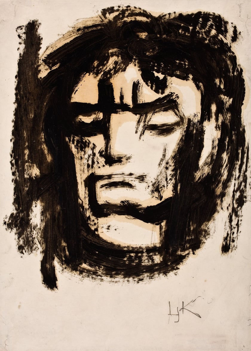 Waldemar Cwenarski, Autoportret, 1952, olej karton, Muzeum Narodowe we Wrocławiu
&nbsp;