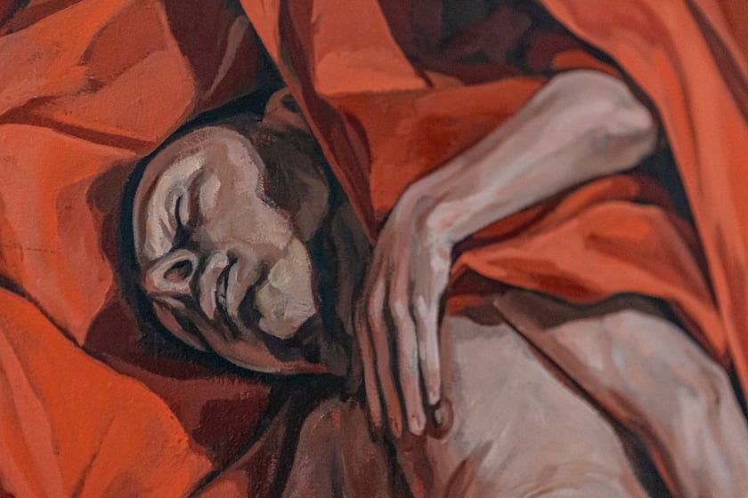 Wystawa poświęcona Waldemarowi Cwenarskiemu w Pawilonie Czterech Kopuł tuż przed otwarciem