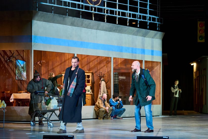 Pr&oacute;ba prasowa do spektaklu &bdquo;Dzień świstaka&rdquo; w Teatrze Muzycznym Capitol