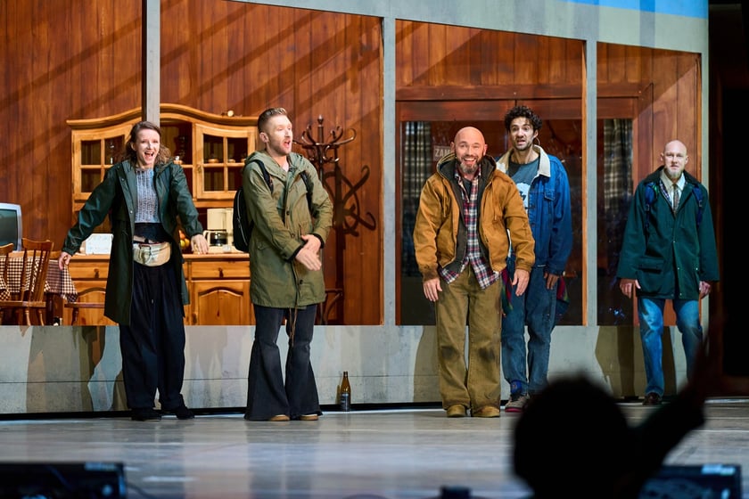 Pr&oacute;ba prasowa do spektaklu &bdquo;Dzień świstaka&rdquo; w Teatrze Muzycznym Capitol