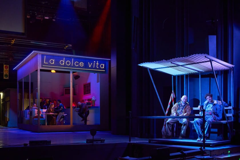 Pr&oacute;ba prasowa do spektaklu &bdquo;Dzień świstaka&rdquo; w Teatrze Muzycznym Capitol