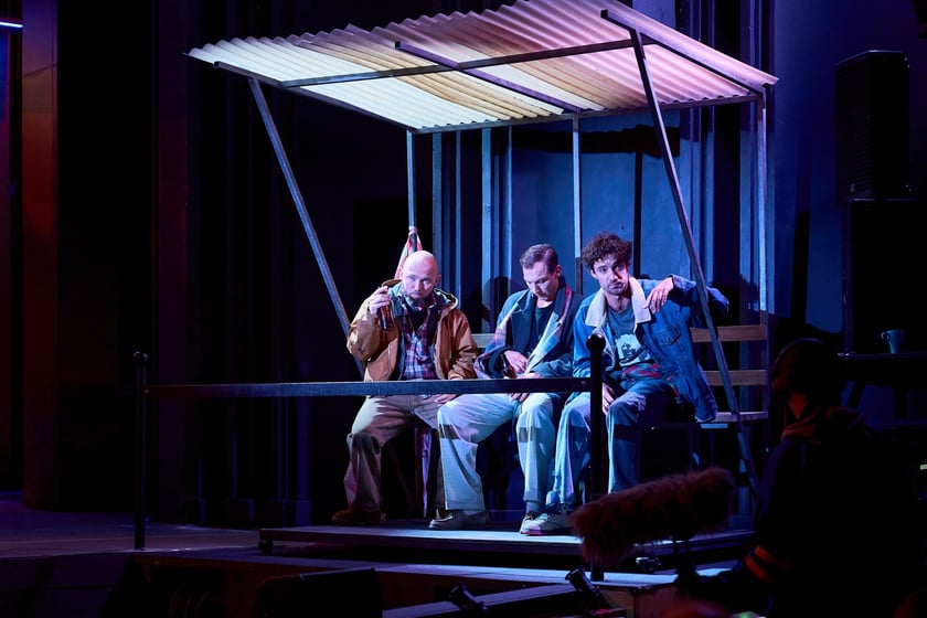 Pr&oacute;ba prasowa do spektaklu &bdquo;Dzień świstaka&rdquo; w Teatrze Muzycznym Capitol