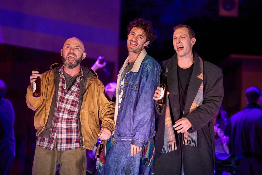 Pr&oacute;ba prasowa do spektaklu &bdquo;Dzień świstaka&rdquo; w Teatrze Muzycznym Capitol