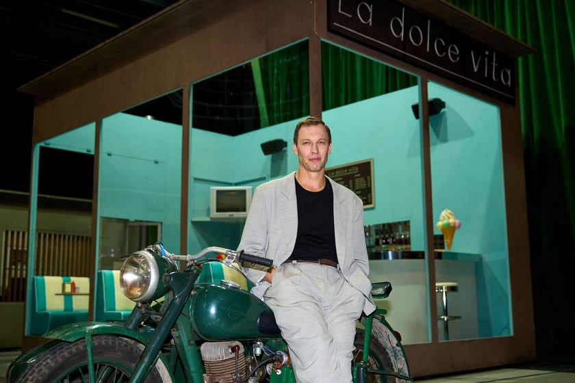 Pr&oacute;ba prasowa do spektaklu &bdquo;Dzień świstaka&rdquo; w Teatrze Muzycznym Capitol