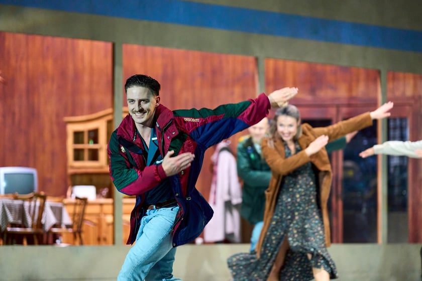 Pr&oacute;ba prasowa do spektaklu &bdquo;Dzień świstaka&rdquo; w Teatrze Muzycznym Capitol