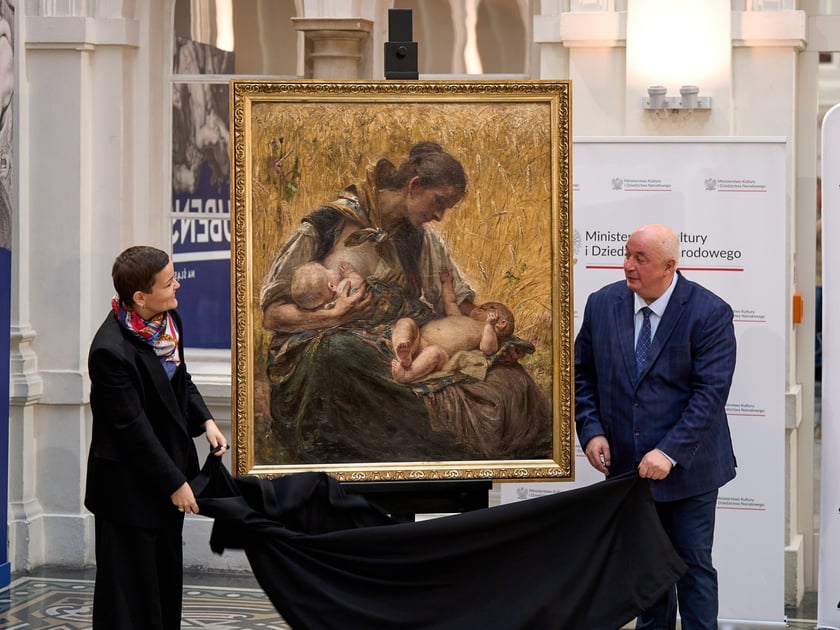 Przekazanie zaginionego obrazu "Lato" Berty Wegmann, Muzeum Narodowe we Wrocławiu