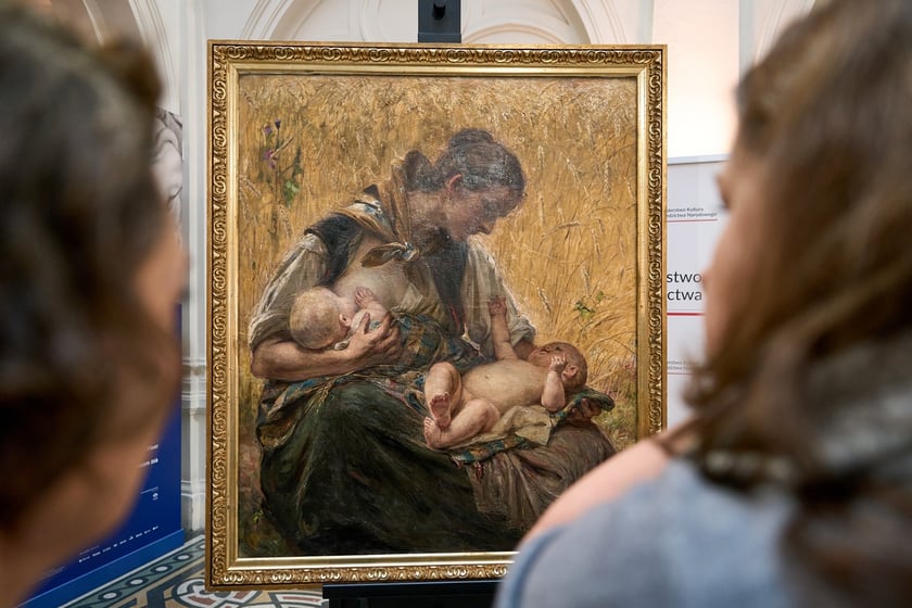 Przekazanie zaginionego obrazu "Lato" Berty Wegmann, Muzeum Narodowe we Wrocławiu