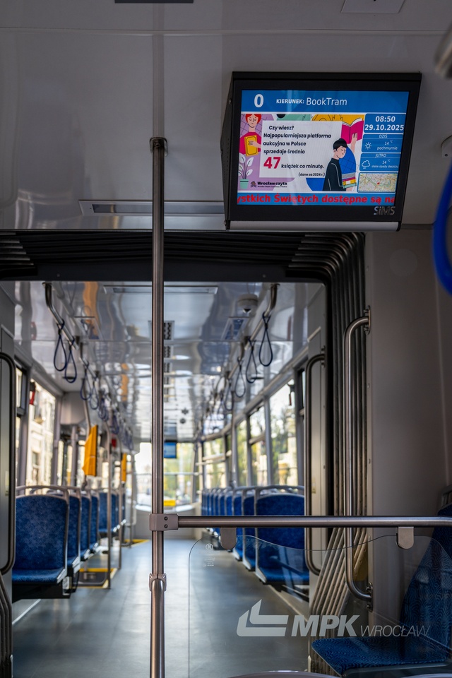 BookTram, symbol akcji &bdquo;Wrocław czyta&rdquo;