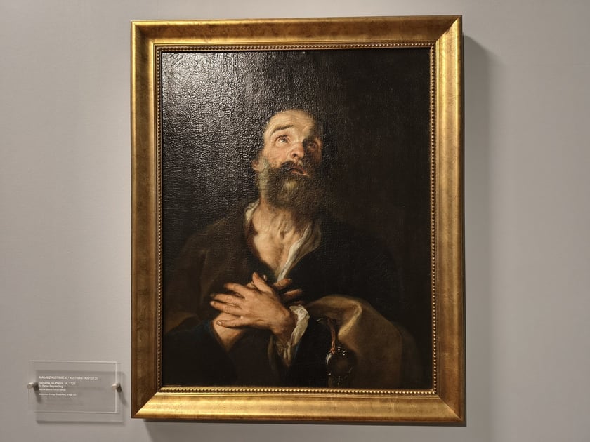 Skrucha św. Piotra | malarz austiacki | ok. 1720 | olej na pł&oacute;tnie