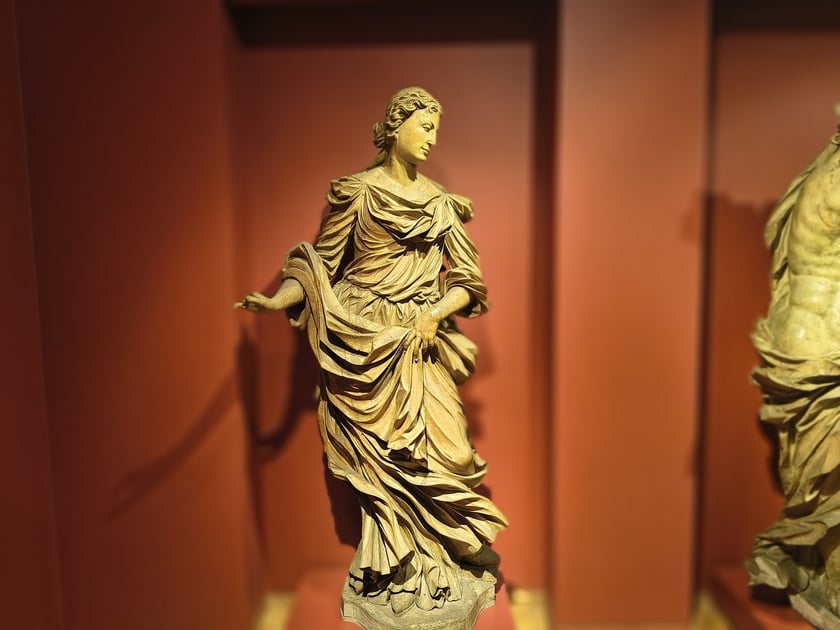 św. Krystyna | Thomas Weissfeld | dawniej w kościele Świętego Krzyża we Wrocławiu | 1704-1705