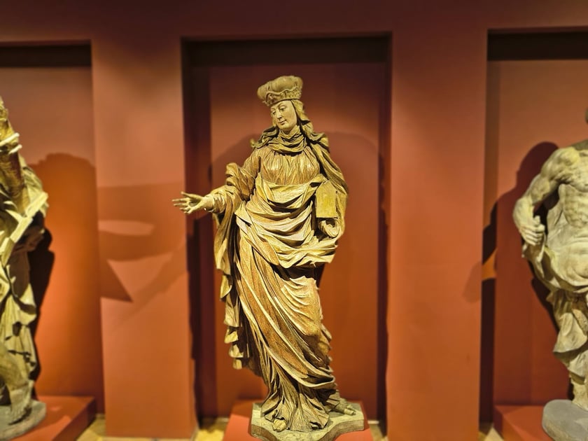św. Jadwiga | Thomas Weissfeld | dawniej w kościele Świętego Krzyża we Wrocławiu | 1704-1705
