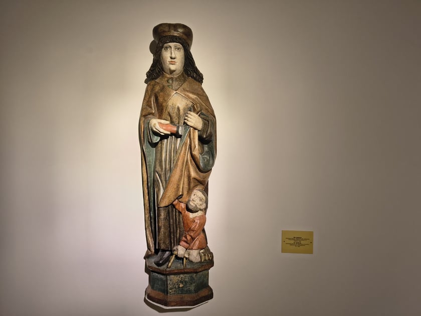 św. Marcin | z kościoła we Wszemiłowicach | pracownia wrocławska (?) | ok. 1490