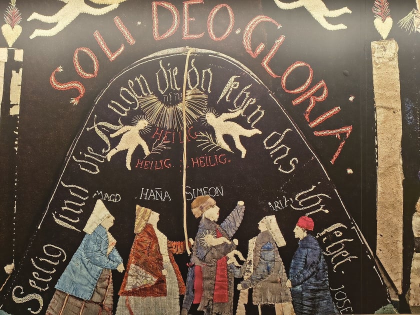 m.in. św. Hanna i św. Szymon | z wystawy Cudo-Tw&oacute;rcy