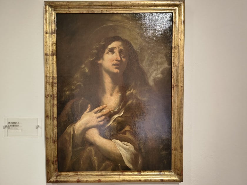 św. Maria Magdalena | Giacinto Brandi (?)&nbsp; | olej na pł&oacute;tnie&nbsp;
