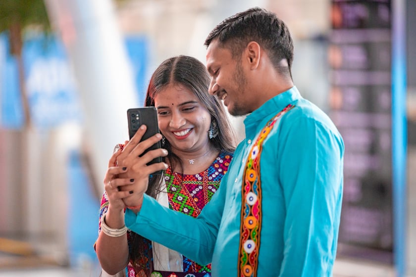 Obchody Święta Diwali na lotnisku we Wrocławiu, 2 listopada 2025