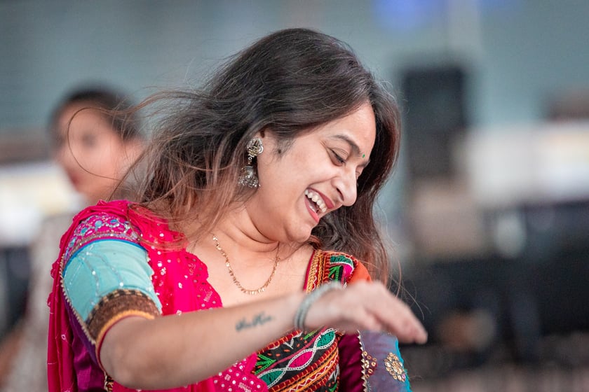 Obchody Święta Diwali na lotnisku we Wrocławiu, 2 listopada 2025