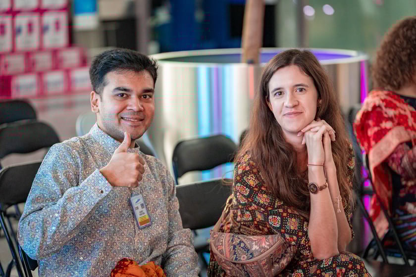 Obchody Święta Diwali na lotnisku we Wrocławiu, 2 listopada 2025