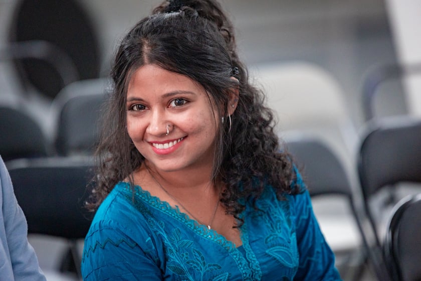 Obchody Święta Diwali na lotnisku we Wrocławiu, 2 listopada 2025