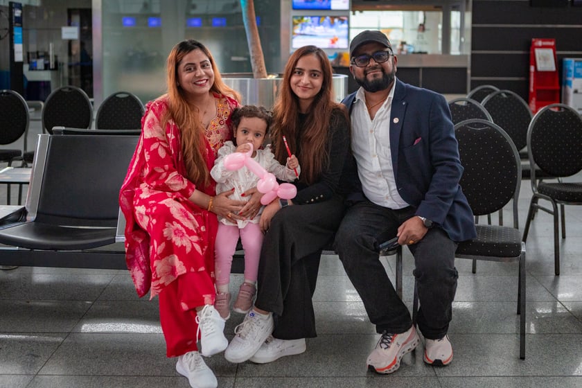 Obchody Święta Diwali na lotnisku we Wrocławiu, 2 listopada 2025