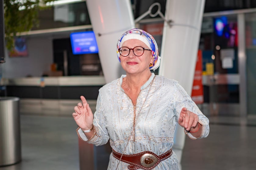 Obchody Święta Diwali na lotnisku we Wrocławiu, 2 listopada 2025