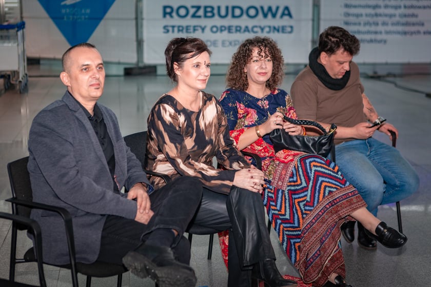 Obchody Święta Diwali na lotnisku we Wrocławiu, 2 listopada 2025