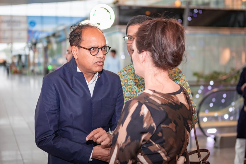 Obchody Święta Diwali na lotnisku we Wrocławiu, 2 listopada 2025