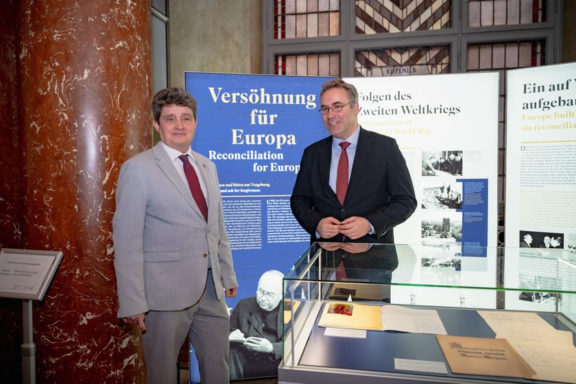 Wystawa  „Pojednanie dla Europy”  przygotowana przez Centrum Historii Zajezdnia.