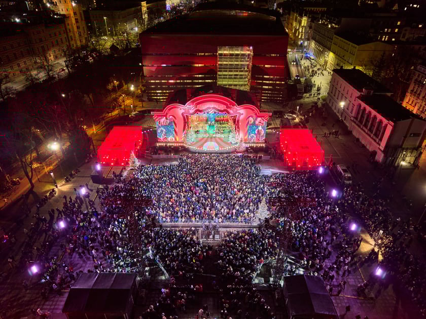 Mikołajkowy koncert Christmas Party na pl. Wolności - 6 grudnia