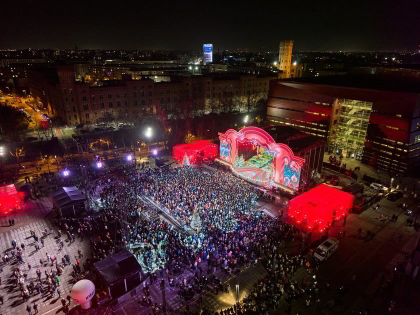 Mikołajkowy koncert Christmas Party na pl. Wolności - 6 grudnia
