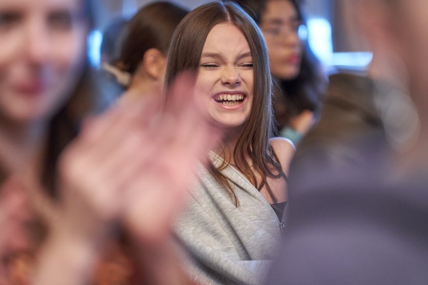 Kolędowanie w IV Liceum Ogólnokształcącym we Wrocławiu