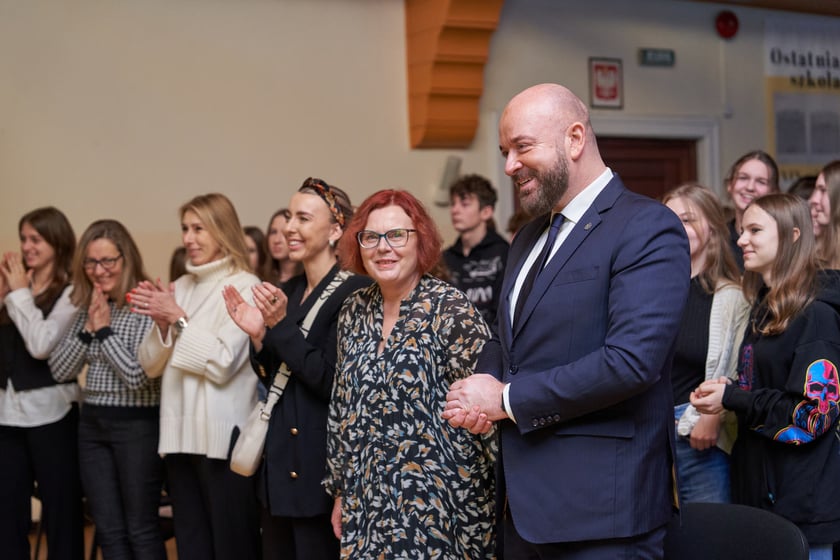 Kolędowanie w IV Liceum Ogólnokształcącym we Wrocławiu