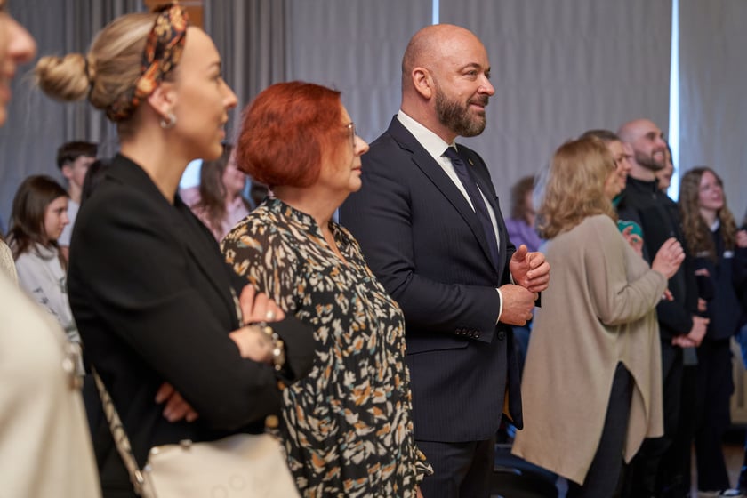 Kolędowanie w IV Liceum Ogólnokształcącym we Wrocławiu