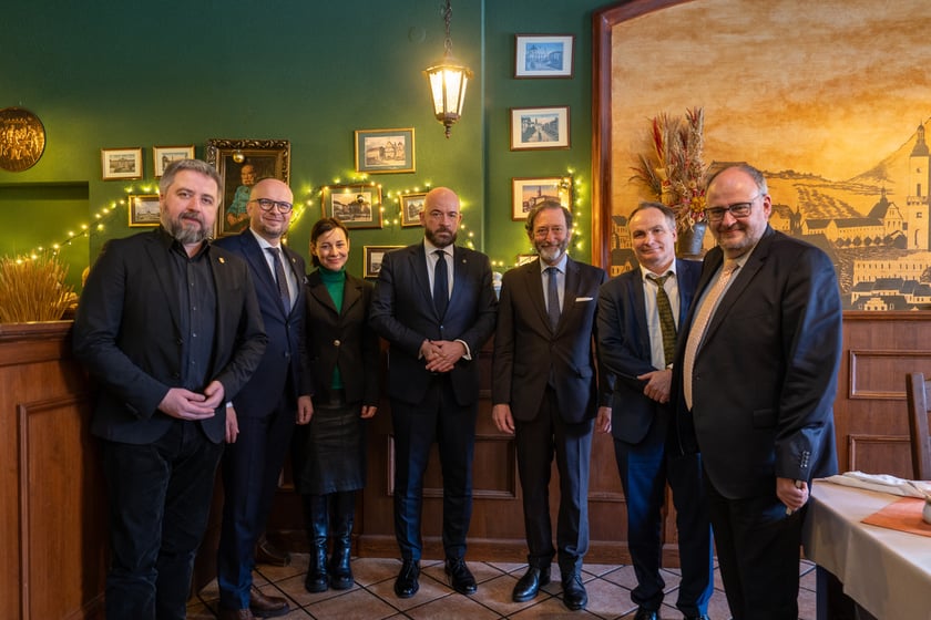 Spotkanie z ambasadorem Niemiec Viktorem Elblingiem, 16.01.2024