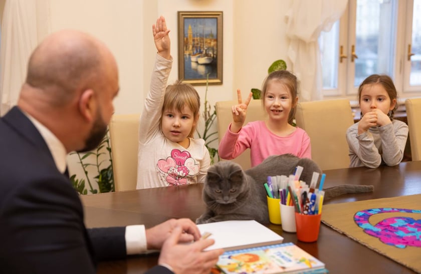 Dzieci z Niepublicznego Przedszkola FSA-School, przy ul. Metalowc&oacute;w 27