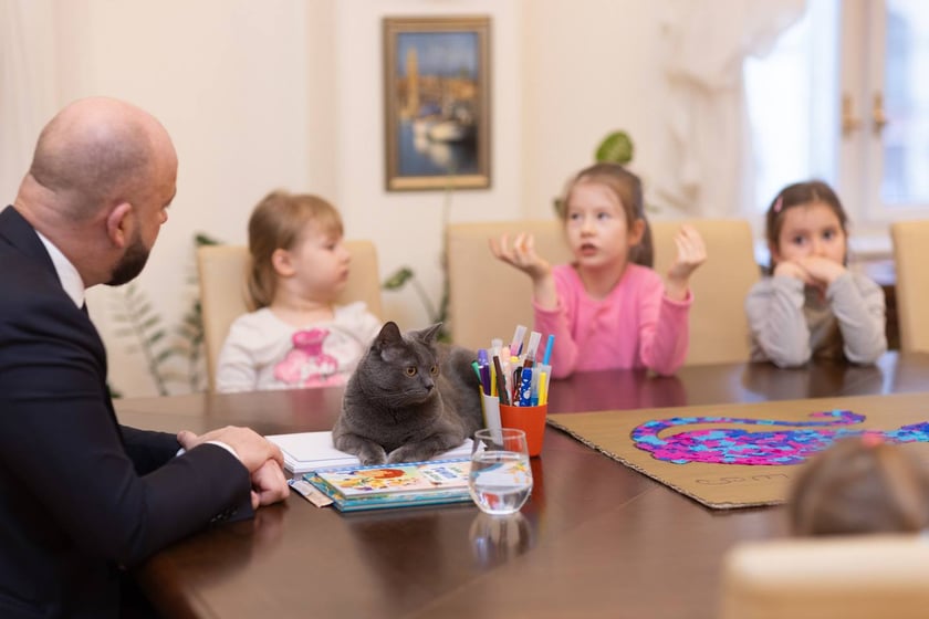 Dzieci z Niepublicznego Przedszkola FSA-School, przy ul. Metalowc&oacute;w 27