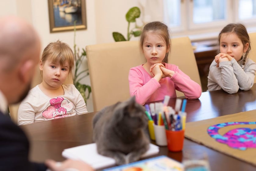 Dzieci z Niepublicznego Przedszkola FSA-School, przy ul. Metalowc&oacute;w 27